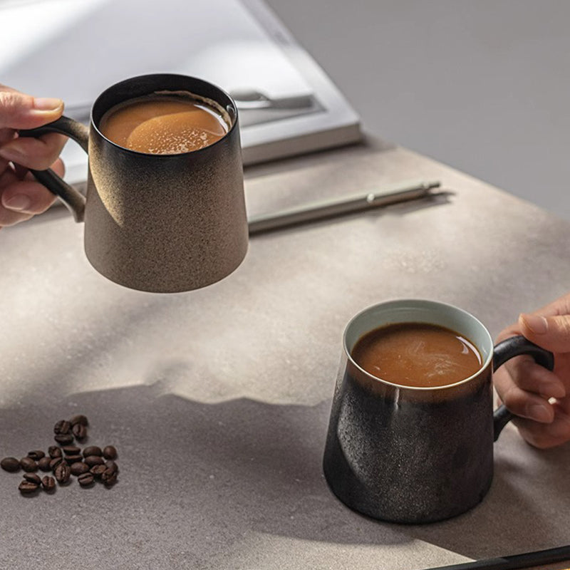 Ceramic coffee cup