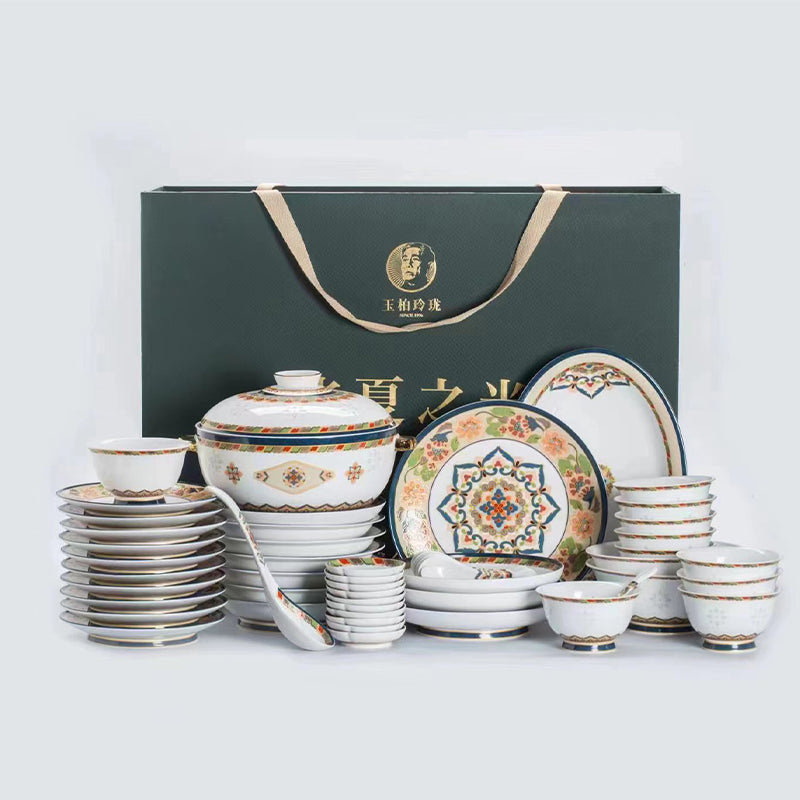 A pot of four cups tea set travel tea set series