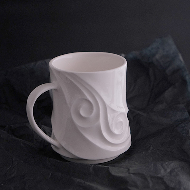 Ceramic coffee cup